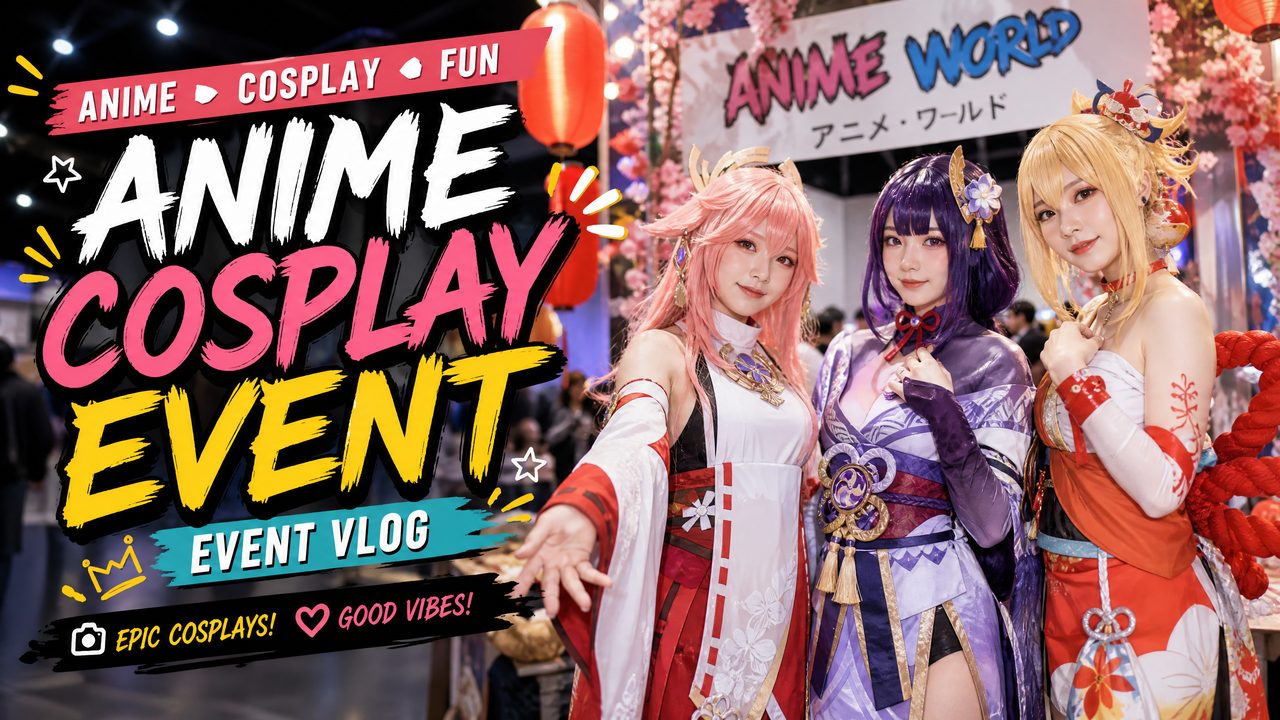 二次元Cosplay漫展视频